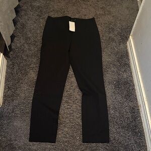 Ralph Lauren Elegant Black Trousers stretchy side zipper